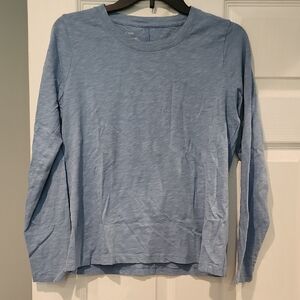 J. Crew Girlfriend Tee in Soft Blue Size S
